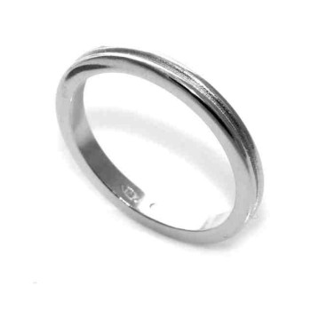 NSA|wedding ring 925 silver ring with line in the middle large size 23