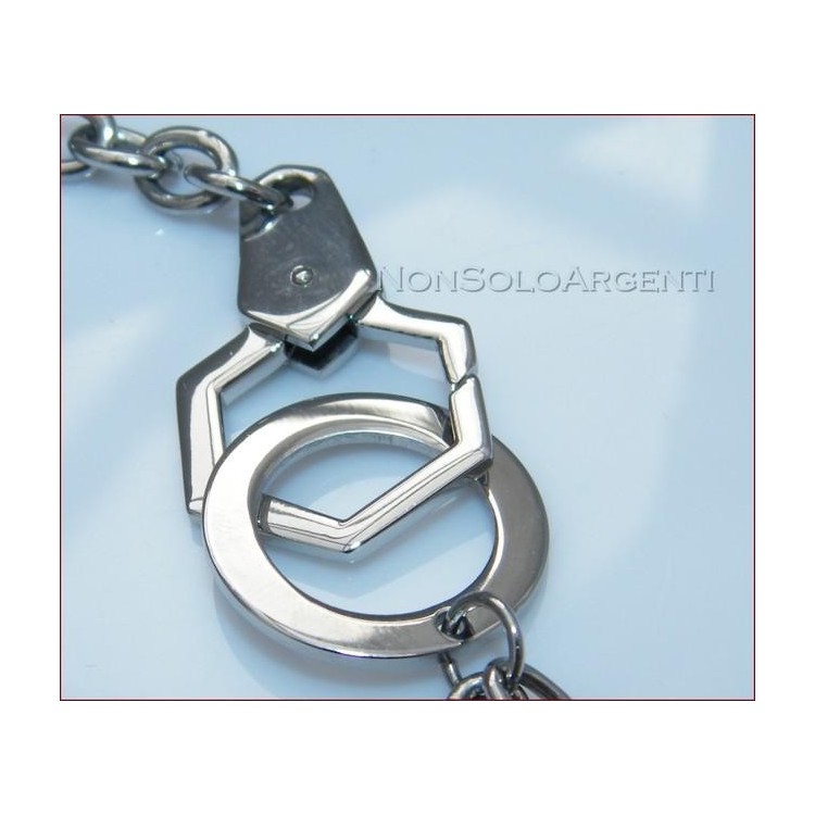 NSA|Collana Uomo Donna FIBO Stainless Steel Acciaio Chirurgico 316L FIORE VERDE