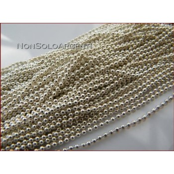 NSA|20  laminata in argento. Lunghezza a scelta !