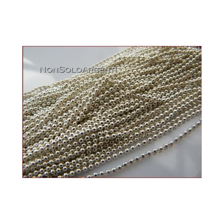 NSA|20  laminata in argento. Lunghezza a scelta !