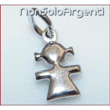 NSA|Ciondolo Argento 925 : bambina bimba charme per bracciale