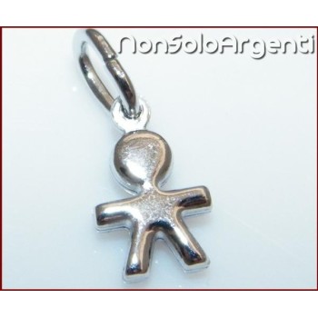 NSA|Ciondolo Argento 925 : bambino bimbo charme per bracciale
