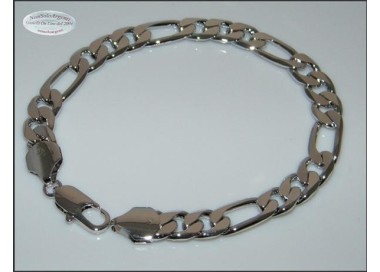 NSA|MISURA GRANDE !!! Bracciale Braccialetto Uomo o Unisex Laminato ORO 750 18kt