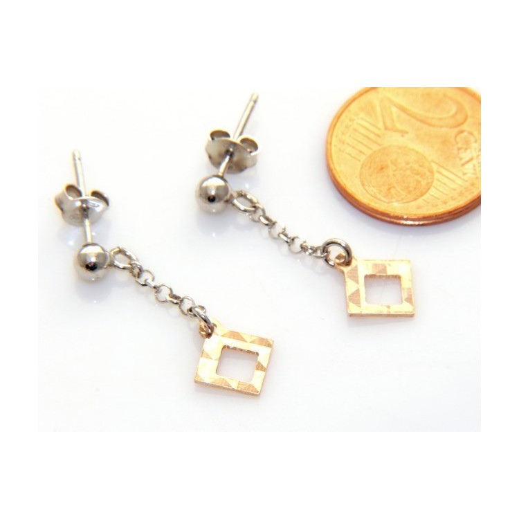 NSA|Silver 925 : wedding earrings natural pearl