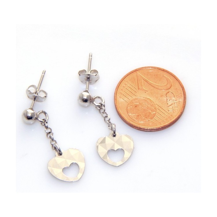 NSA|Silver 925 : wedding earrings natural pearl