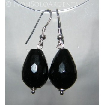 NSA|Argento 925 : Orecchini con ciondoli PERLE Briolette di ONICE