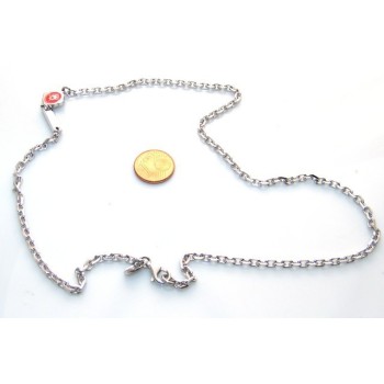 NSA|Argento 925 : Collana girocollo uomo o donna con rosa dei venti