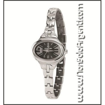 NSA|orologio da donna elliptic con quadrante nero