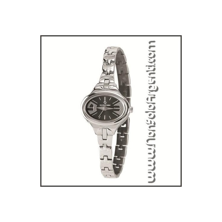 NSA|orologio da donna elliptic con quadrante nero