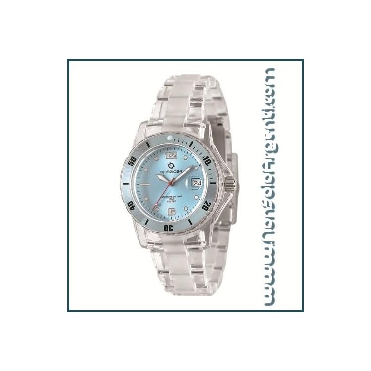 NSA|orologio donna cool minidata braccialato azzurro