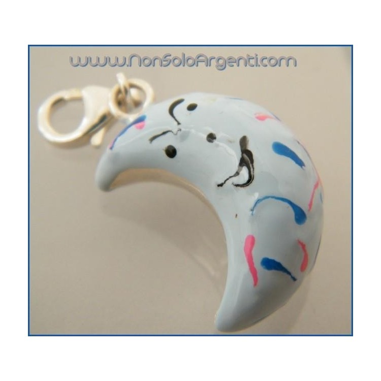 NSA|Charm pendant for 925 silver enamel moon bracelets for women and girls