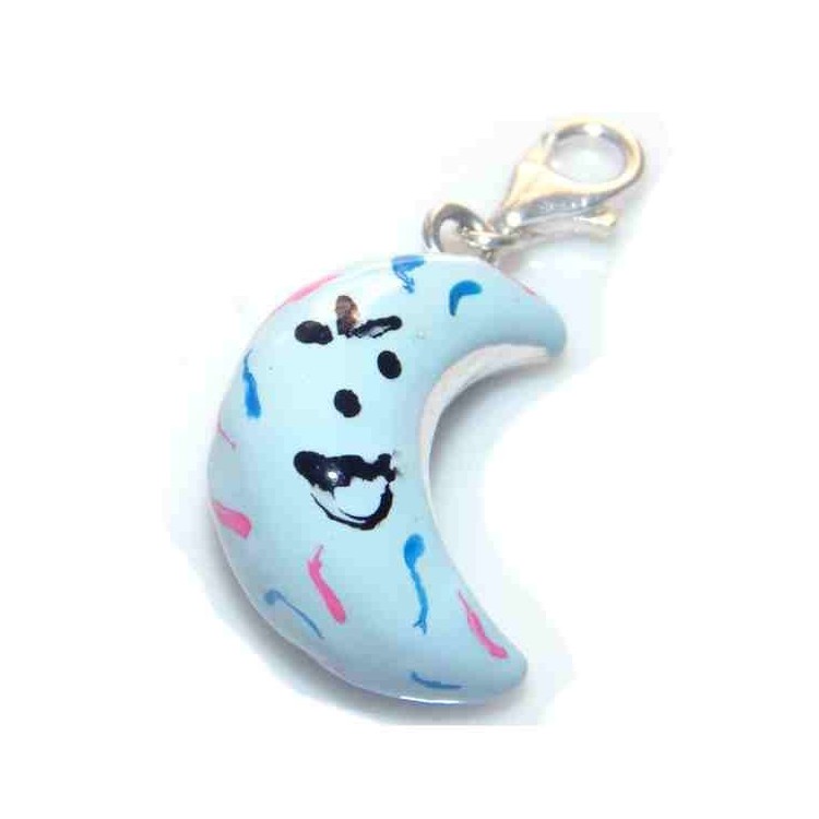 NSA|Charm pendant for 925 silver enamel moon bracelets for women and girls