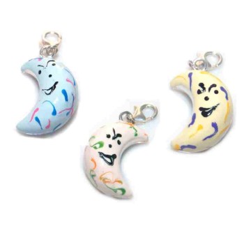 NSA|Charm pendant for 925 silver enamel moon bracelets for women and girls