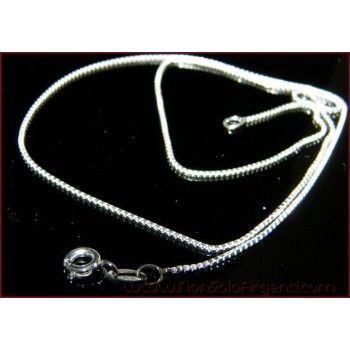 NSA|Girocollo maglia veneziana in ARGENTO 925 anche per Ciondoli 45 cm