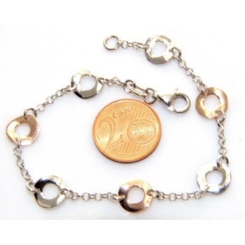 NSA|SILVER 925 :  bracelet for woman, wheels , two colors