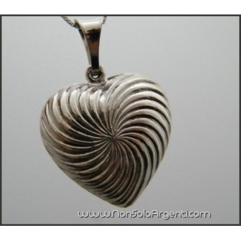 NSA|Argento 925 : Collana veneziana con  ciondolo a cuore