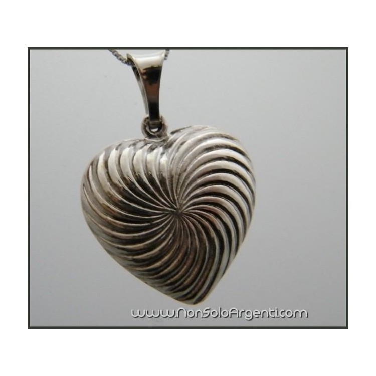 NSA|Argento 925 : Collana veneziana con  ciondolo a cuore