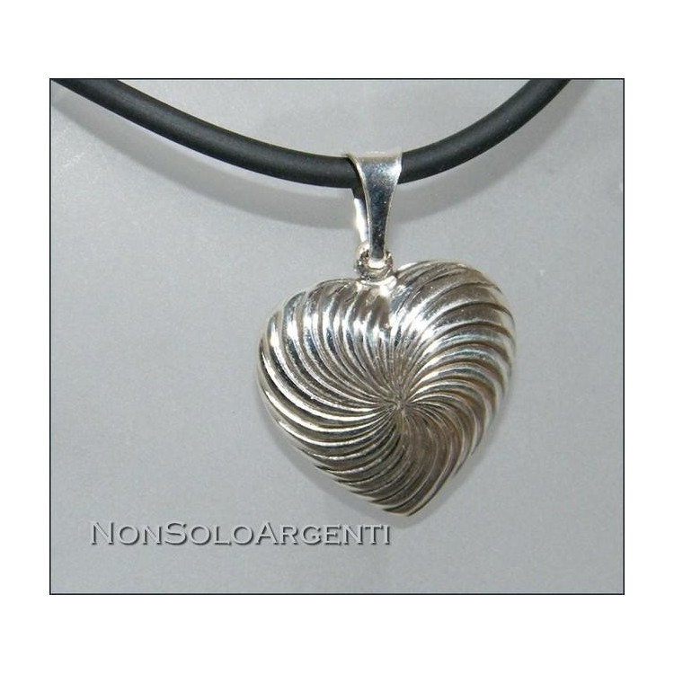 NSA|Argento 925 : Collana veneziana con  ciondolo a cuore