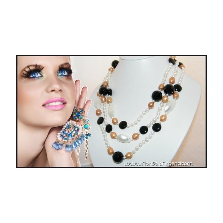 NSA|Lunga Collana Perle