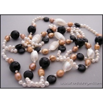 NSA|Lunga Collana Perle