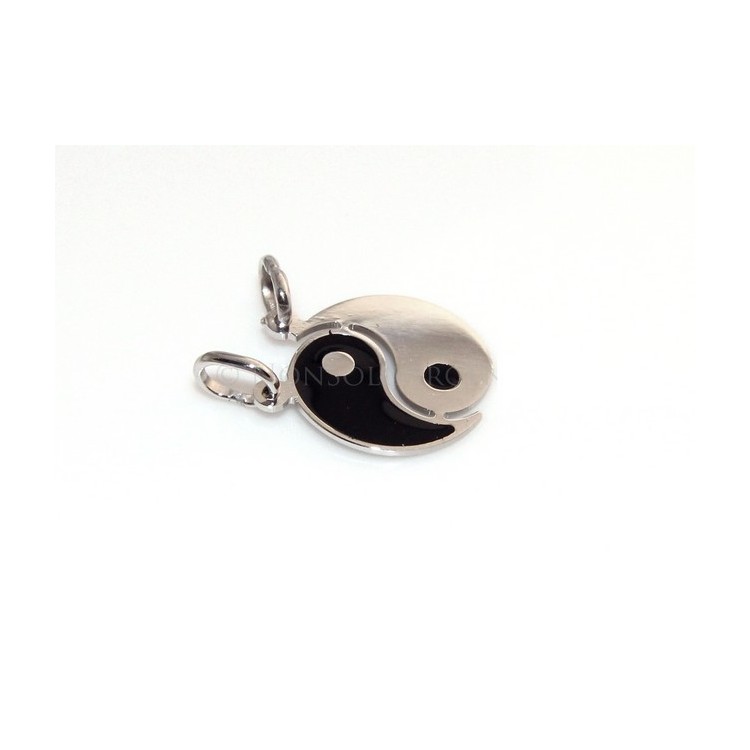 NSA|fine silver, pendant yin and yang