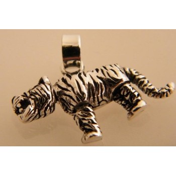 NSA|Ciondolo Argento 925 : Ciondolo Tigre elementi mobili