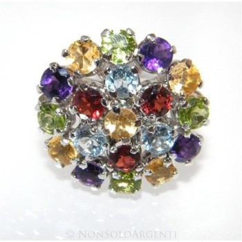 NSA|Argento 925 : Anello in argento 925 con Topazio