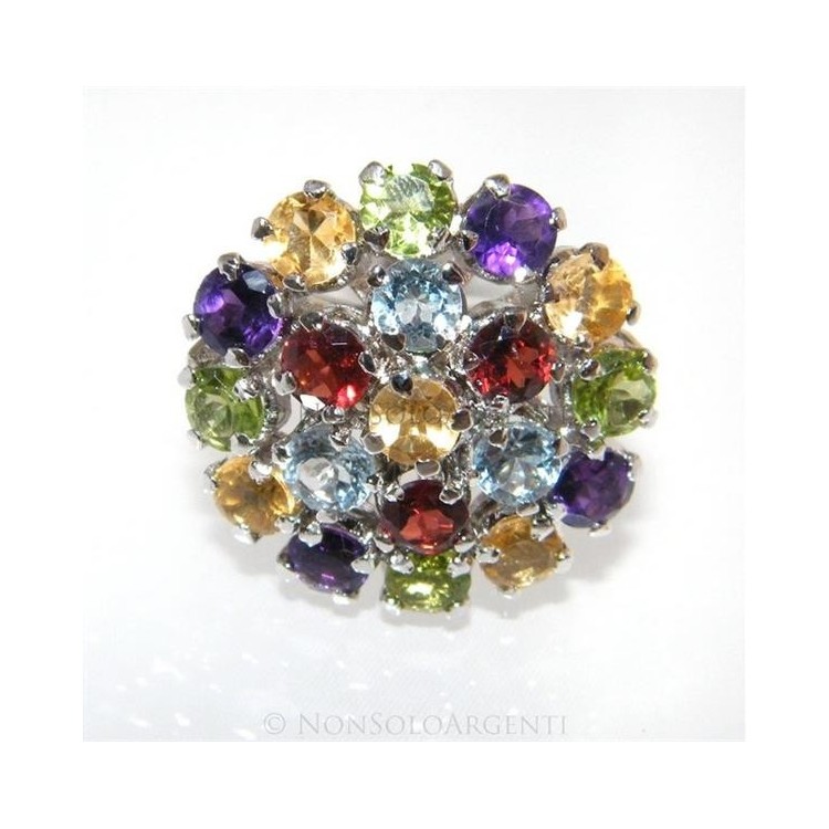 NSA|Argento 925 : Anello in argento 925 con Topazio