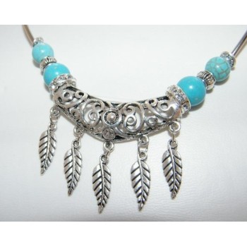 NSA|Bigiotteria : Collana laccio con Foglioline 