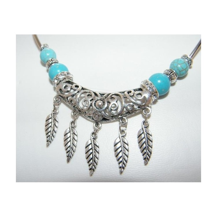 NSA|Bigiotteria : Collana laccio con Foglioline 