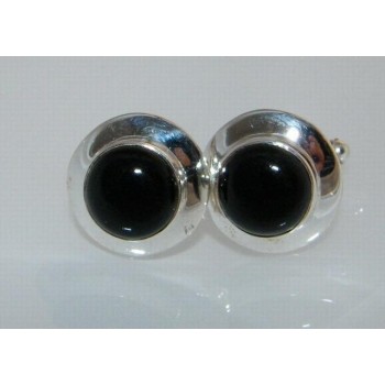 NSA|Gemelli Uomo per camicia in Argento 925 e pietra Onice Naturale