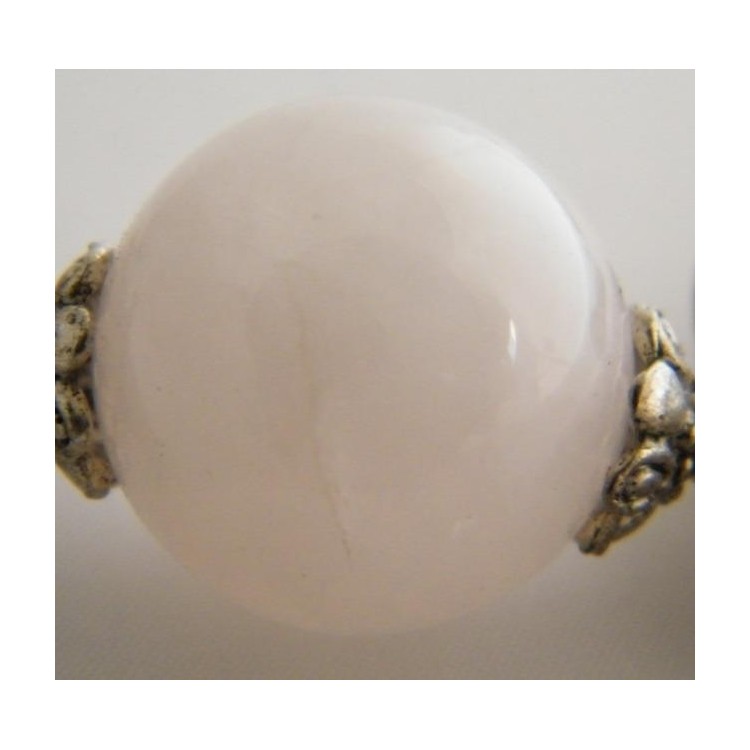 NSA|Collana Rodonite e Quarzo rosa con Argento 925