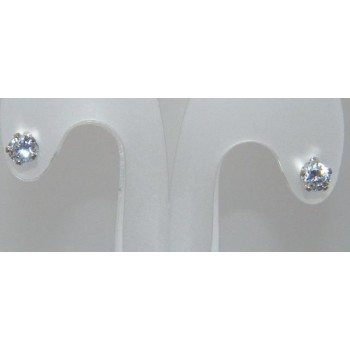 NSA|Orecchini Argento 925 ITALIANO con punto luce Zircone