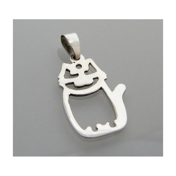 NSA|Ciondolo Argento 925 : Gattino