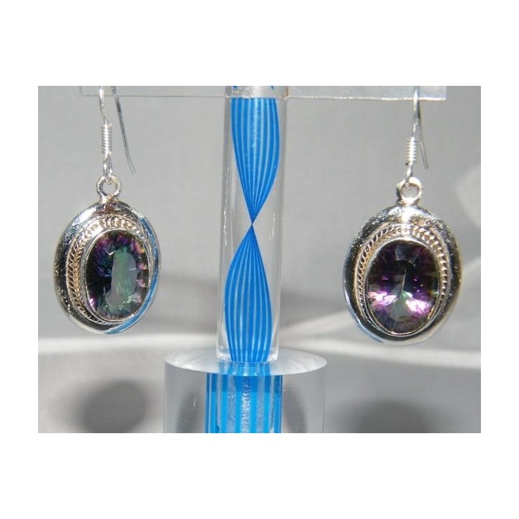 NSA| Orecchini con Quarzo Arcobaleno