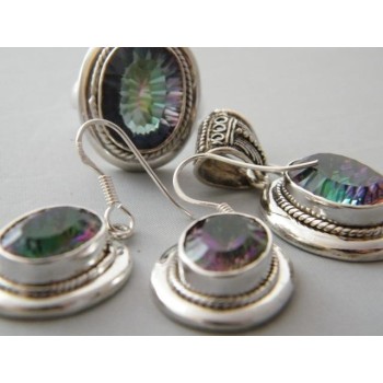 NSA|Parure Argento 925 : ciondolo Anello