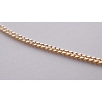 NSA|Girocollo maglia grumetta Diamantata Argento 925 placcata oro 750/oo