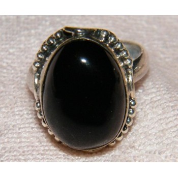 NSA|Anello Argento con ONICE misura 19