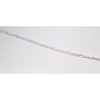 NSA|SILVER 925: chain for Figaro pendants in various lengths - Rhodium plated