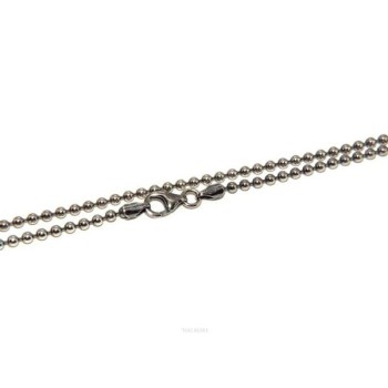 NSA|ARGENTO 925 : Girocollo collana pallini palline balls 2