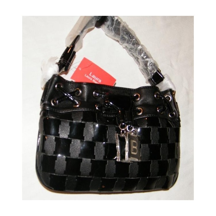 NSA|LAURA BIAGIOTTI BORSA NERA ELEGANTE DA SERA e CERIMONIA