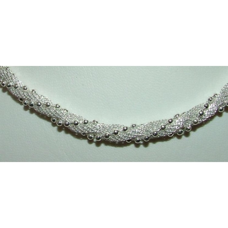 NSA|tteria : Demi Parure Argento Collana Bracciale Luminoso