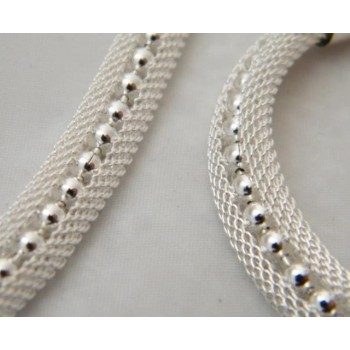 NSA|Bigiotteria : Demi parure Argento Collana e Bracciale insieme