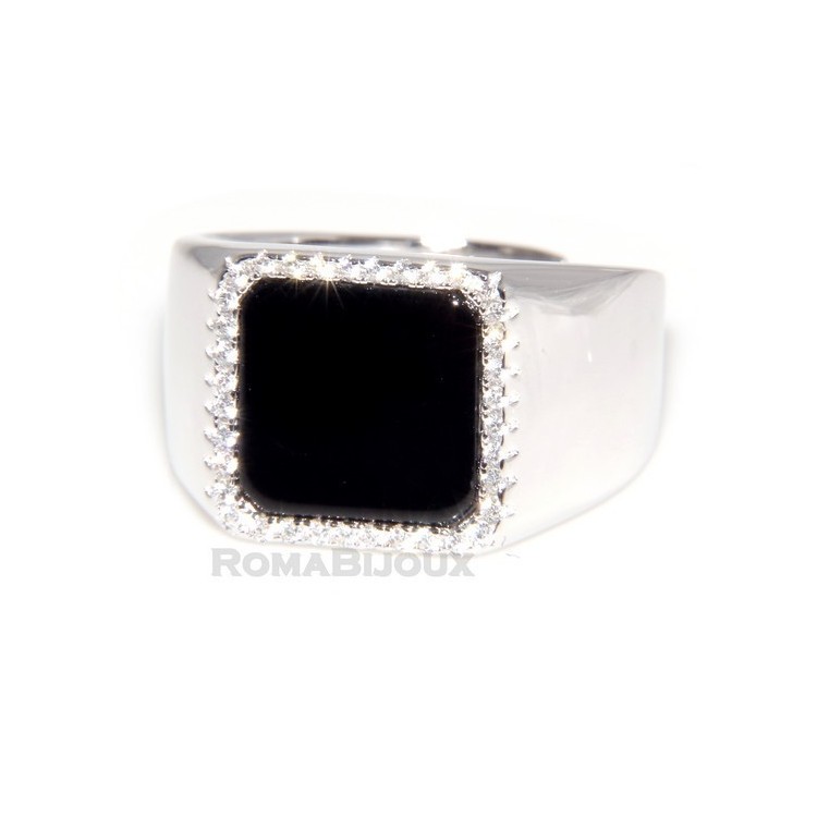 NSA|silver : shield ring for man