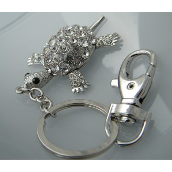 NSA|keychain jewel turtle amulet strass woman