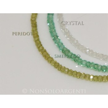 NSA|Argento 925 : Bracciale Donna semipreziosi pietre zirconi naturali chiusura magnete mis 18