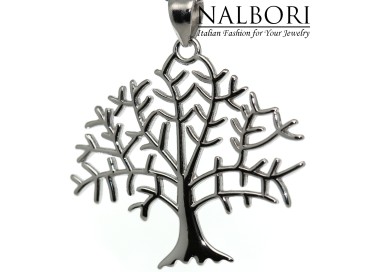 NSA|925 Silver necklace and tree of life family birth pendant