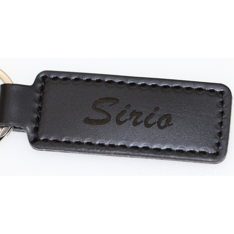 NSA|Key ring for men and women in vegan polyurethane leather with personalized engraving