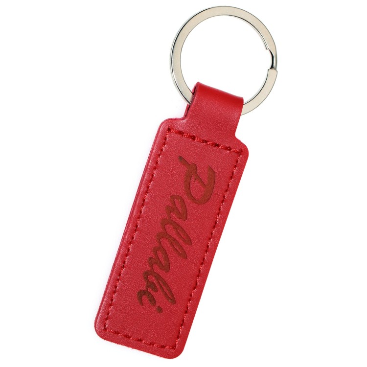 NSA|Key ring for men and women in vegan polyurethane leather with personalized engraving
