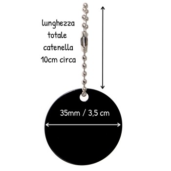 NonSoloArgenti |keychain bag pendant photo personalized writing commemorative phrase dog cat pets memorial loved ones